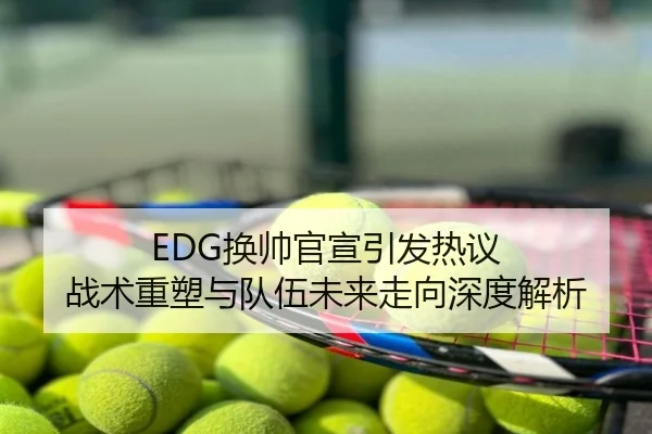 EDG换帅官宣引发热议 战术重塑与队伍未来走向深度解析